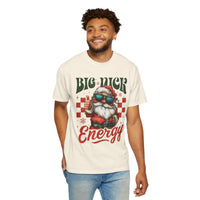 Big Nick Energy - Retro Santa Thumbs Up  - Comfort Colors | Trendy Women's T-Shirt. Direct to Garment. Printed & Shipped in the USA. Unisex Sizes.