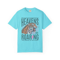 The Heavens Are Roaring, Vintage - Comfort Colors | Trendy Women's T-Shirt. Direct to Garment. Printed & Shipped in the USA. Unisex Sizes.