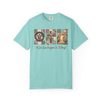 A Lot Can Happen in 3 Days - He Is Risen - Comfort Colors | Trendy Women's T-Shirt. Direct to Garment. Printed & Shipped in the USA. Unisex Sizes.