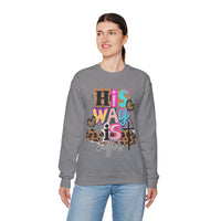 His Way Is Better, Patchwork – Gildan Heavy Blend | Trendy Women’s Soft Sweatshirt. Direct to Garment. Printed & Shipped in the USA. Unisex Sizes.