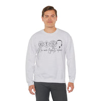 No One Fights Alone, Heroes – Gildan Heavy Blend | Trendy Women’s and Men's Soft Sweatshirt. Direct to Garment. Printed & Shipped in the USA. Unisex Sizes.