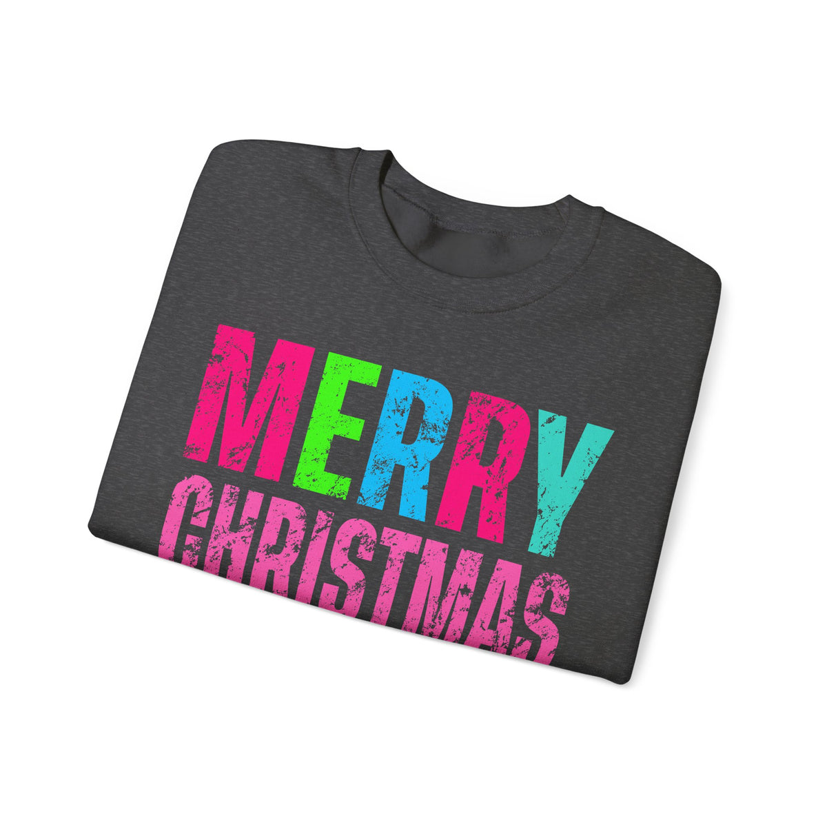 Merry Christmas Ya Filthy Animal – Gildan Heavy Blend | Trendy Women’s Soft Sweatshirt. Direct to Garment. Printed & Shipped in the USA. Unisex Sizes.