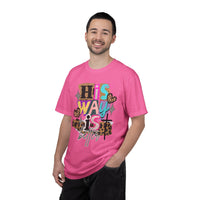His Way Is Better, Patchwork - Comfort Colors | Trendy Women's T-Shirt. Direct to Garment. Printed & Shipped in the USA. Unisex Sizes.