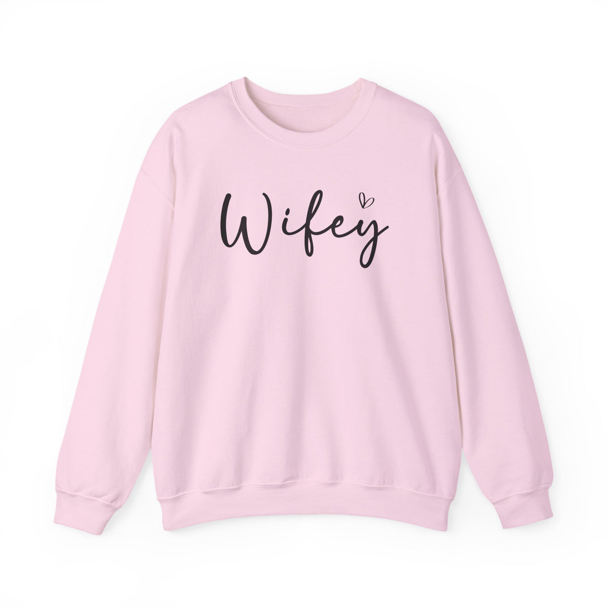 Wifey – Gildan Heavy Blend | Trendy Women’s Soft Sweatshirt. Direct to Garment. Printed & Shipped in the USA. Unisex Sizes.