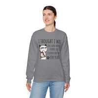 I Thought I Was In A Bad Mood, Grumpy Cat – Gildan Heavy Blend | Trendy Men's and Women’s Soft Sweatshirt. Direct to Garment. Printed & Shipped in the USA. Unisex Sizes.