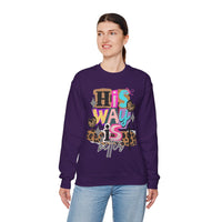 His Way Is Better, Patchwork – Gildan Heavy Blend | Trendy Women’s Soft Sweatshirt. Direct to Garment. Printed & Shipped in the USA. Unisex Sizes.