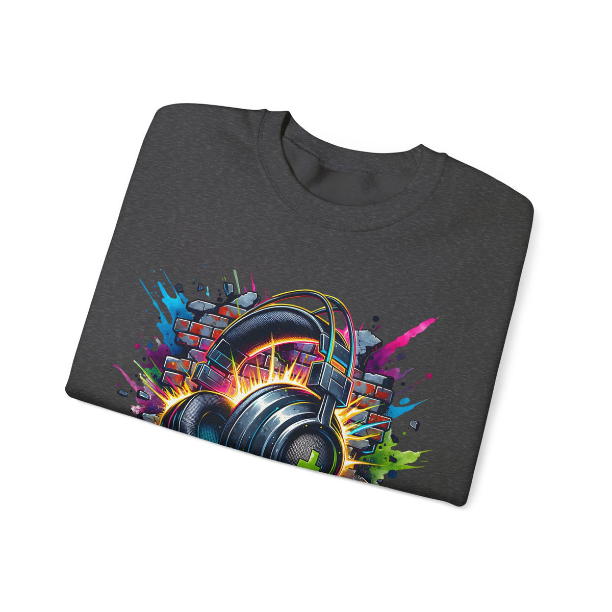 Gaming Headset I Can't Hear You, I'm Gaming – Gildan Heavy Blend | Trendy Women’s and Men's Soft Sweatshirt. Direct to Garment. Printed & Shipped in the USA. Unisex Sizes.