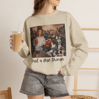 Just A Few Things - Halloween Shopping – Gildan Heavy Blend | Trendy Women’s Soft Sweatshirt. Direct to Garment. Printed & Shipped in the USA. Unisex Sizes.
