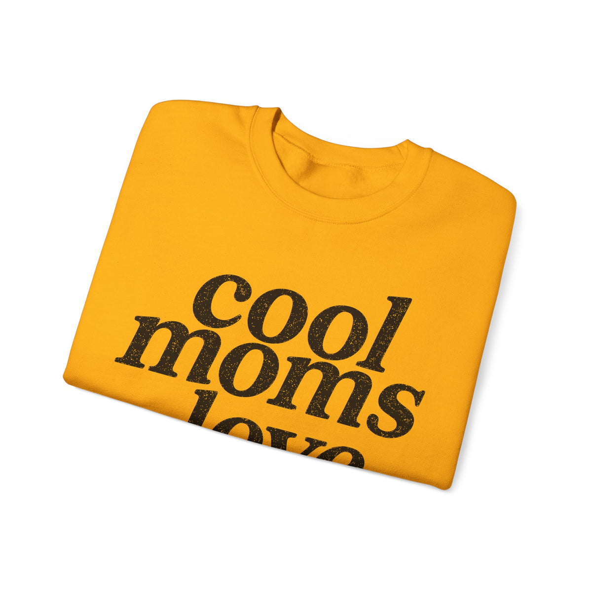 Cool Moms Love Jesus, Vintage – Gildan Heavy Blend | Trendy Women’s Soft Sweatshirt. Direct to Garment. Printed & Shipped in the USA. Unisex Sizes.