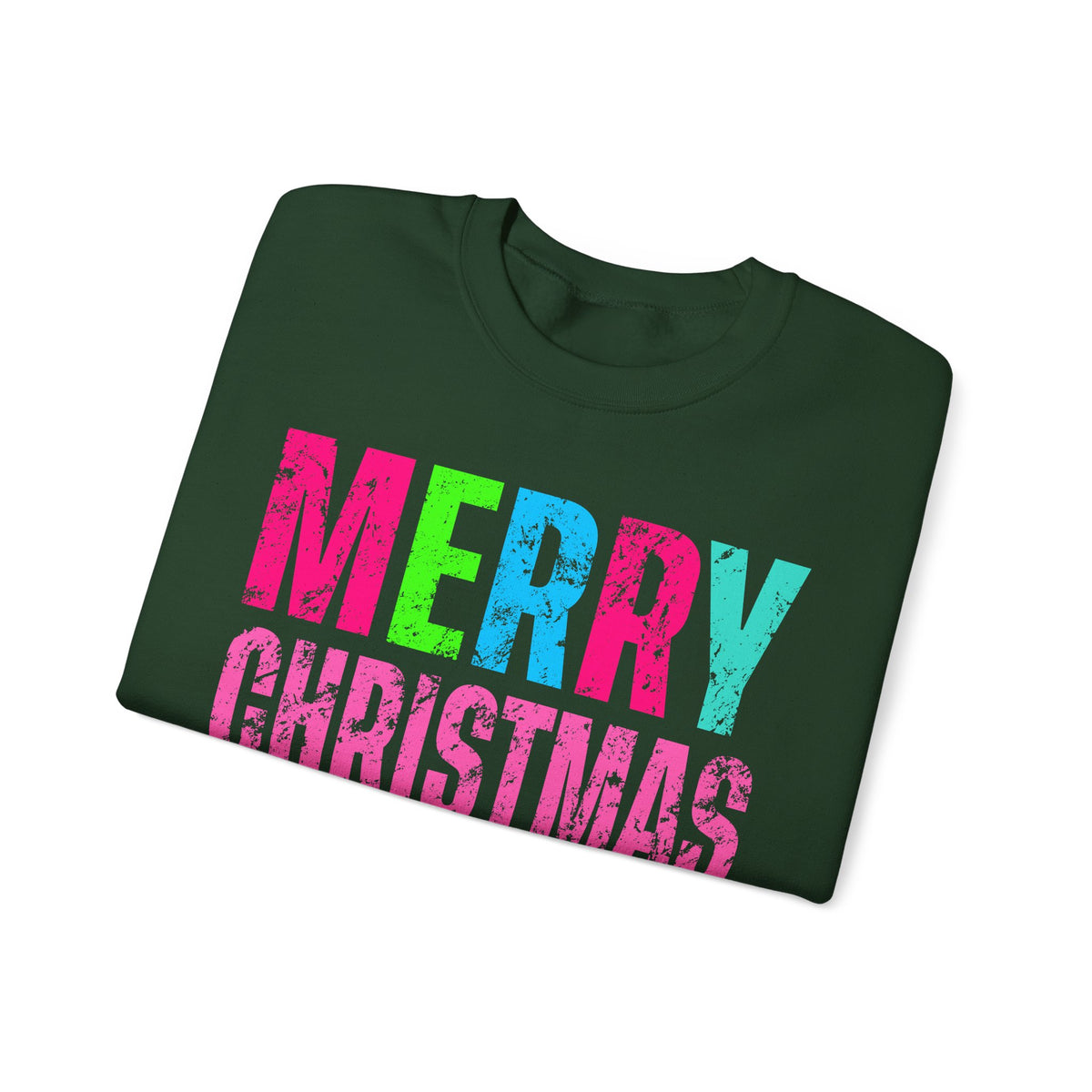 Merry Christmas Ya Filthy Animal – Gildan Heavy Blend | Trendy Women’s Soft Sweatshirt. Direct to Garment. Printed & Shipped in the USA. Unisex Sizes.