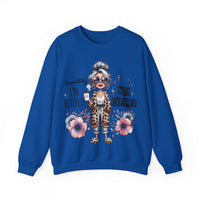 Retired Not Expired, Leopard Funny Grandma – Gildan Heavy Blend | Trendy Women’s Soft Sweatshirt. Direct to Garment. Printed & Shipped in the USA. Unisex Sizes.