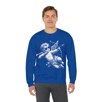 Cupid Baby, Vintage – Gildan Heavy Blend | Trendy Women’s and Men's Soft Sweatshirt. Direct to Garment. Printed & Shipped in the USA. Unisex Sizes.