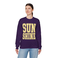 Sunshine – Gildan Heavy Blend | Trendy Women’s Soft Sweatshirt. Direct to Garment. Printed & Shipped in the USA. Unisex Sizes.