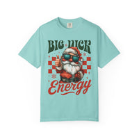 Big Nick Energy - Retro Santa Thumbs Up  - Comfort Colors | Trendy Women's T-Shirt. Direct to Garment. Printed & Shipped in the USA. Unisex Sizes.