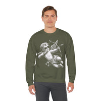 Cupid Baby, Vintage – Gildan Heavy Blend | Trendy Women’s and Men's Soft Sweatshirt. Direct to Garment. Printed & Shipped in the USA. Unisex Sizes.