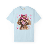 Goldendoodle Love - Comfort Colors | Trendy Women's T-Shirt. Direct to Garment. Printed & Shipped in the USA. Unisex Sizes.