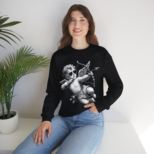 Cupid Baby, Vintage – Gildan Heavy Blend | Trendy Women’s and Men's Soft Sweatshirt. Direct to Garment. Printed & Shipped in the USA. Unisex Sizes.