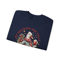 My Holidays are Fully Booked – Gildan Heavy Blend | Trendy Women’s Soft Sweatshirt. Direct to Garment. Printed & Shipped in the USA. Unisex Sizes.