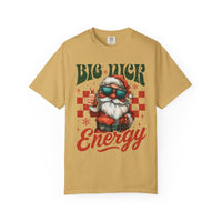 Big Nick Energy - Retro Santa Thumbs Up  - Comfort Colors | Trendy Women's T-Shirt. Direct to Garment. Printed & Shipped in the USA. Unisex Sizes.