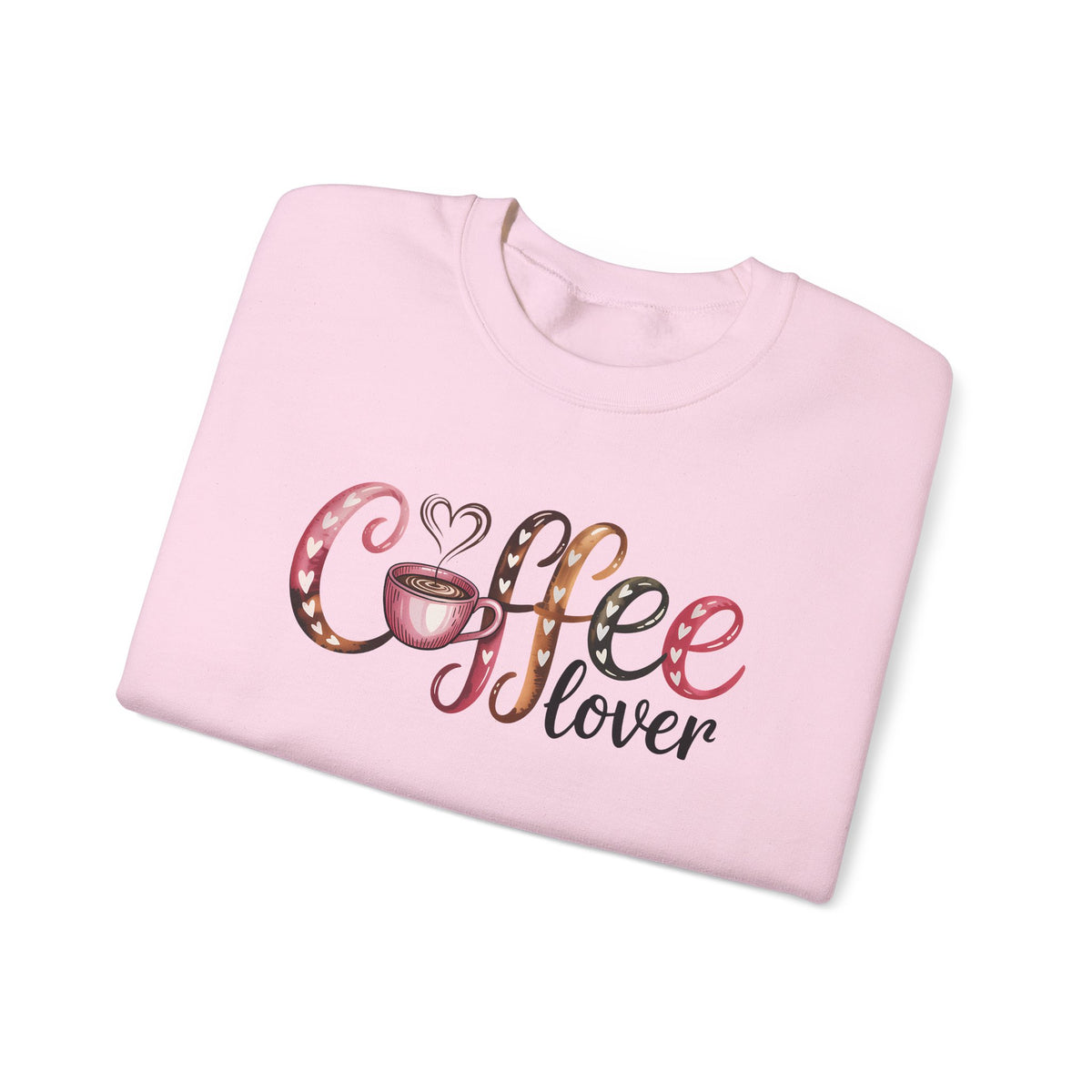 Coffee Lover – Gildan Heavy Blend | Trendy Women’s Soft Sweatshirt. Direct to Garment. Printed & Shipped in the USA. Unisex Sizes.