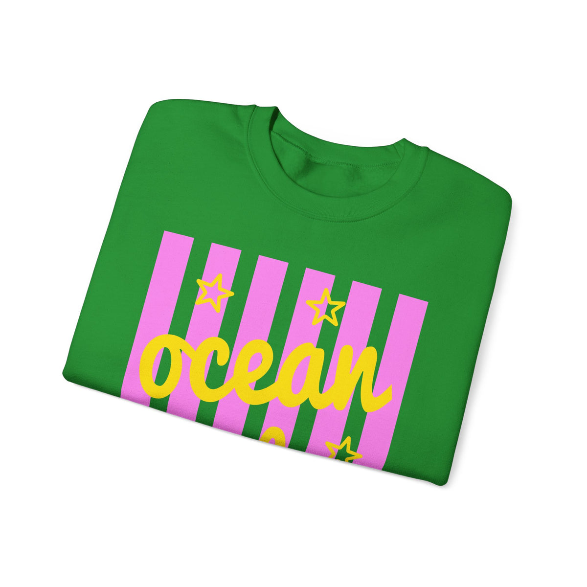 Ocean Babe – Gildan Heavy Blend | Trendy Women’s Soft Sweatshirt. Direct to Garment. Printed & Shipped in the USA. Unisex Sizes.