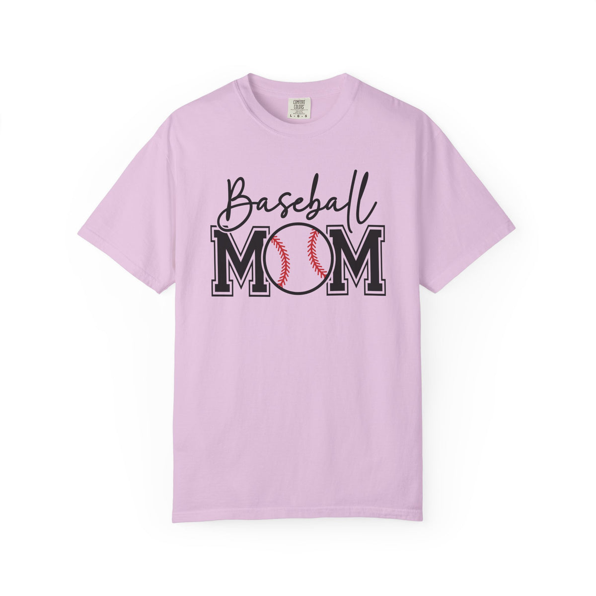 Baseball Mom - Comfort Colors | Trendy Women's T-Shirt. Direct to Garment. Printed & Shipped in the USA. Unisex Sizes.