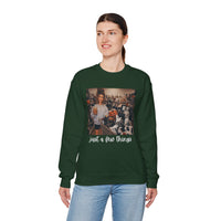 Just A Few Things - Halloween Shopping – Gildan Heavy Blend | Trendy Women’s Soft Sweatshirt. Direct to Garment. Printed & Shipped in the USA. Unisex Sizes.