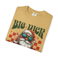 Big Nick Energy - Retro Santa Thumbs Up  - Comfort Colors | Trendy Women's T-Shirt. Direct to Garment. Printed & Shipped in the USA. Unisex Sizes.