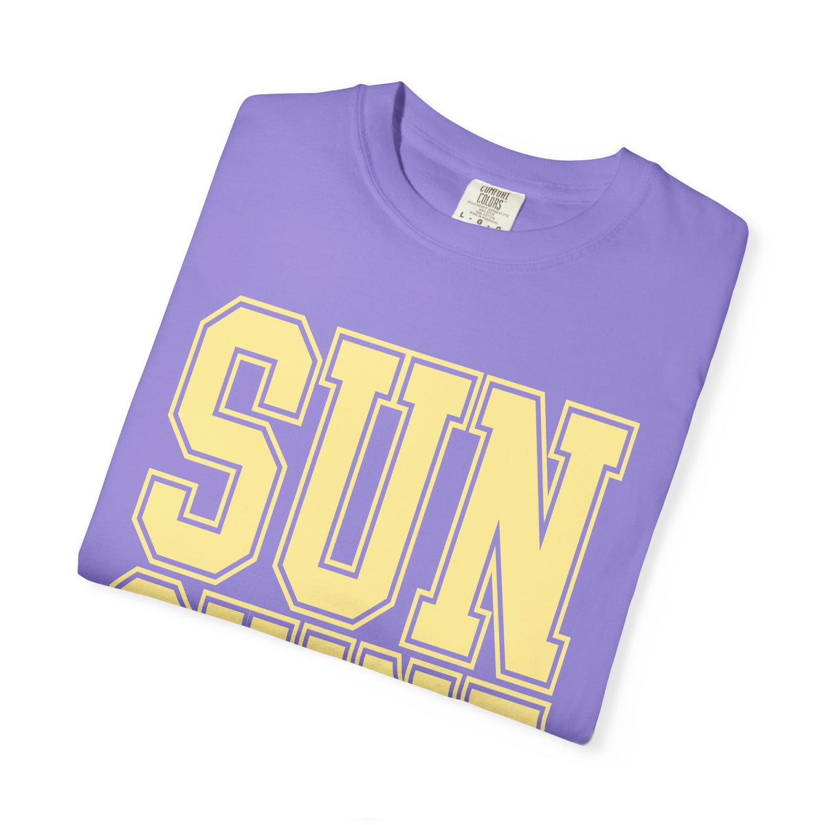 Sunshine - Comfort Colors | Trendy Women's T-Shirt. Direct to Garment. Printed & Shipped in the USA. Unisex Sizes.