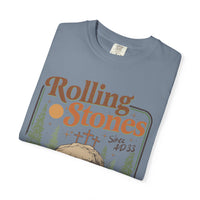 Rolling Stones "Since AD 33" Easter Empty Tomb Christian - Comfort Colors | Trendy Men's and Women's T-Shirt. Direct to Garment. Printed & Shipped in the USA. Unisex Sizes.