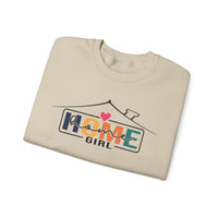 Home Girl - Real Estate Life – Gildan Heavy Blend | Trendy Women’s Soft Sweatshirt. Direct to Garment. Printed & Shipped in the USA. Unisex Sizes.