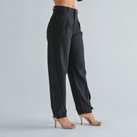 The Manhattan (Black) Barrel Pants