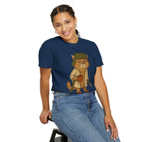 Litter's Full, Funny Cat - Comfort Colors | Trendy Men's and Women's T-Shirt. Direct to Garment. Printed & Shipped in the USA. Unisex Sizes.