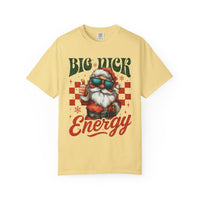 Big Nick Energy - Retro Santa Thumbs Up  - Comfort Colors | Trendy Women's T-Shirt. Direct to Garment. Printed & Shipped in the USA. Unisex Sizes.