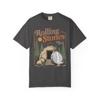 Rolling Stones "Since AD 33" Easter Empty Tomb Christian - Comfort Colors | Trendy Men's and Women's T-Shirt. Direct to Garment. Printed & Shipped in the USA. Unisex Sizes.