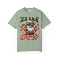 Big Nick Energy - Retro Santa Thumbs Up  - Comfort Colors | Trendy Women's T-Shirt. Direct to Garment. Printed & Shipped in the USA. Unisex Sizes.