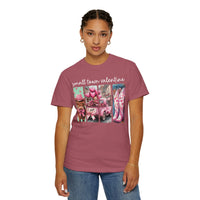 Small Town Valentine - Comfort Colors | Trendy Women's T-Shirt. Direct to Garment. Printed & Shipped in the USA. Unisex Sizes.