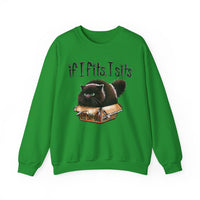 If I Fits I Sits, Cat in a Box – Gildan Heavy Blend | Trendy Women’s and Men's Soft Sweatshirt. Direct to Garment. Printed & Shipped in the USA. Unisex Sizes.