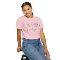 No One Fights Alone, Heroes - Comfort Colors | Trendy Women's and Men's T-Shirt. Direct to Garment. Printed & Shipped in the USA. Unisex Sizes.