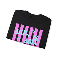 Sun, Salt and Sand – Gildan Heavy Blend | Trendy Women’s Soft Sweatshirt. Direct to Garment. Printed & Shipped in the USA. Unisex Sizes.