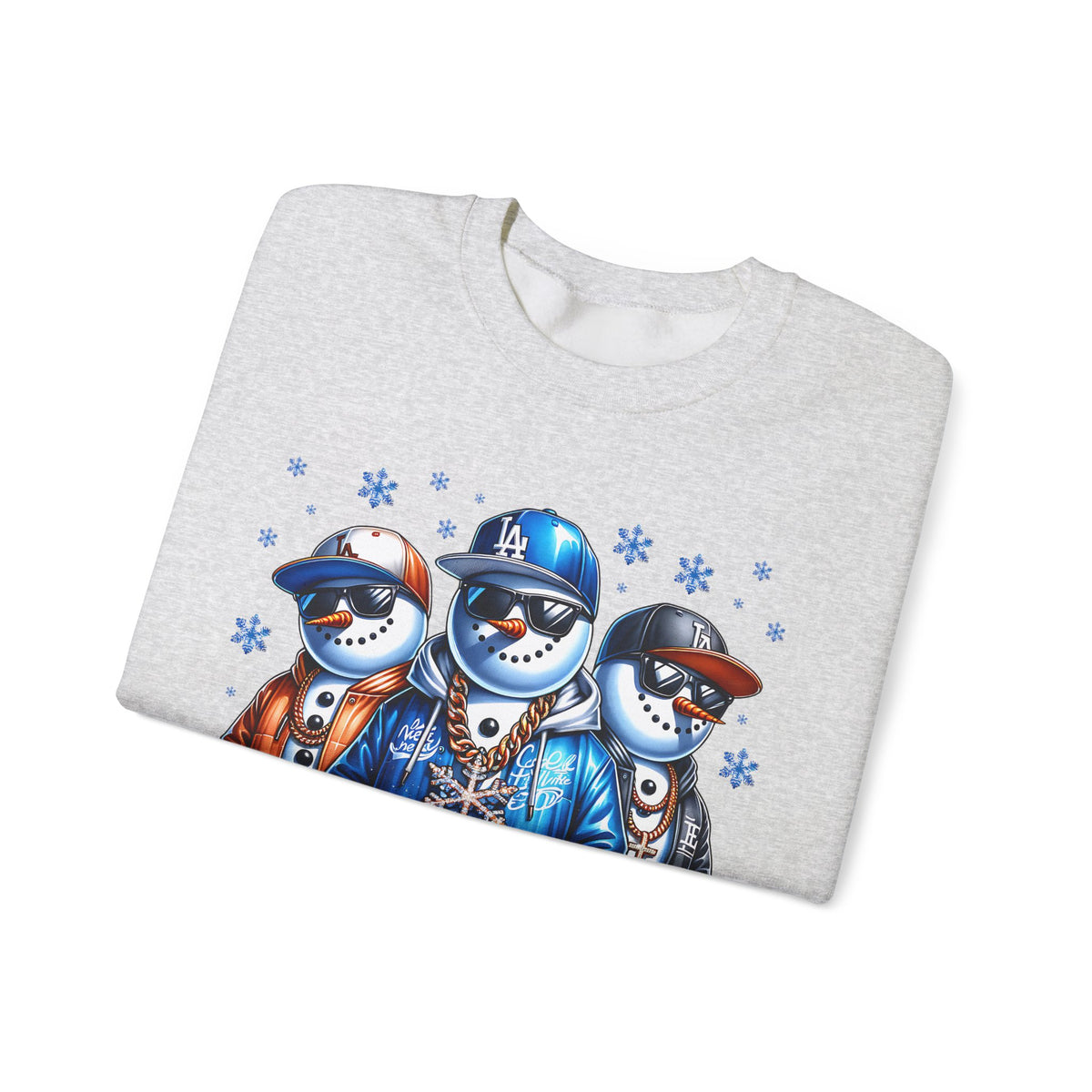 They Not Like Us Snowmen – Gildan Heavy Blend | Trendy Men's and Women’s Soft Sweatshirt. Direct to Garment. Printed & Shipped in the USA. Unisex Sizes.