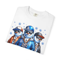 They Not Like Us Snowman - Comfort Colors | Trendy Men's and Women's T-Shirt. Direct to Garment. Printed & Shipped in the USA. Unisex Sizes.