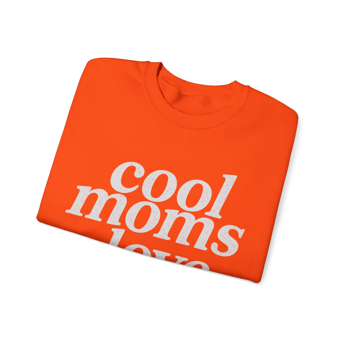 Cool Moms Love Jesus, Vintage – Gildan Heavy Blend | Trendy Women’s Soft Sweatshirt. Direct to Garment. Printed & Shipped in the USA. Unisex Sizes.