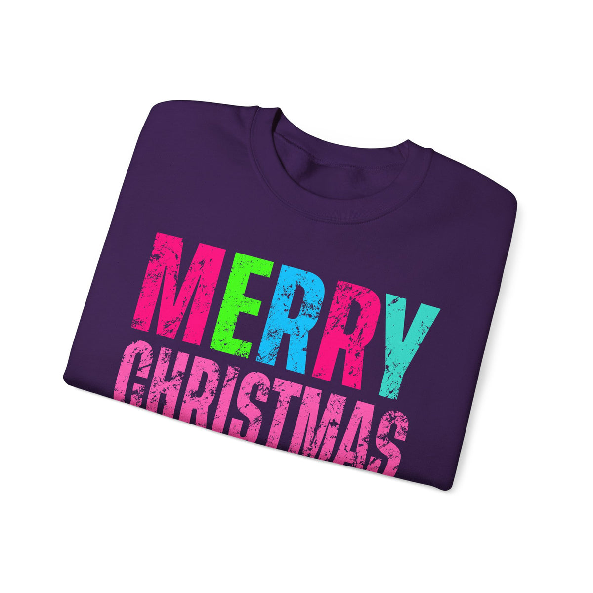 Merry Christmas Ya Filthy Animal – Gildan Heavy Blend | Trendy Women’s Soft Sweatshirt. Direct to Garment. Printed & Shipped in the USA. Unisex Sizes.