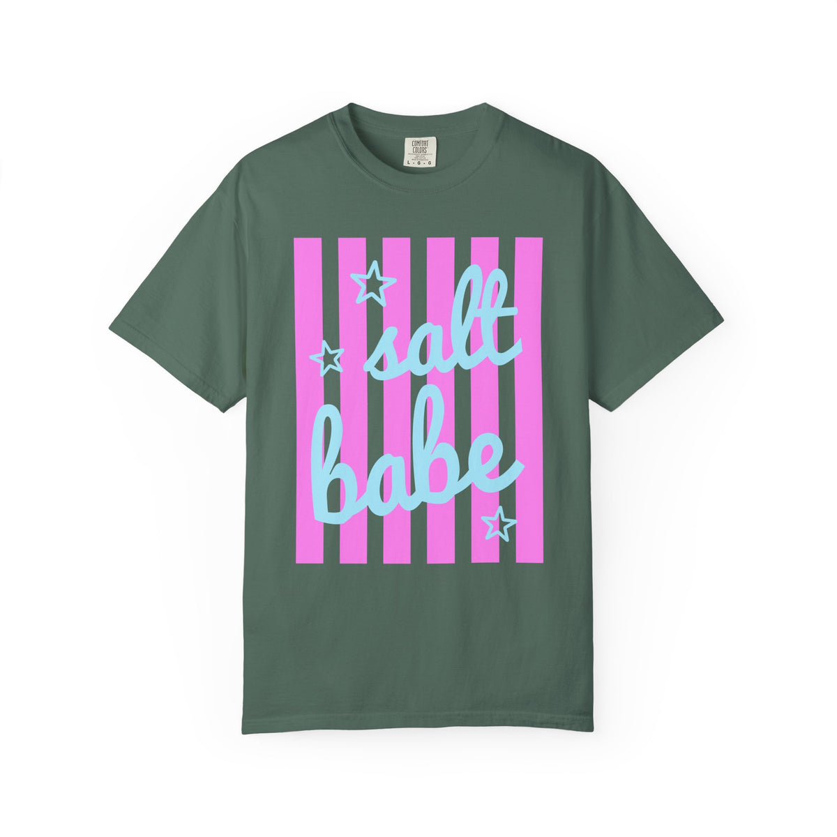 Salt Babe - Comfort Colors | Trendy Women's T-Shirt. Direct to Garment. Printed & Shipped in the USA. Unisex Sizes.