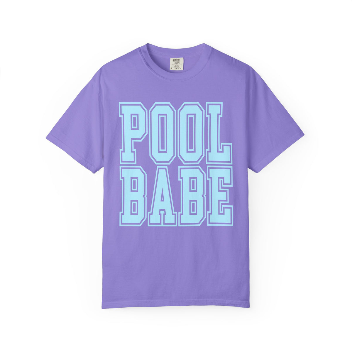 Pool Babe - Comfort Colors | Trendy Women's & Men's T-Shirt. Direct to Garment. Printed & Shipped in the USA. Unisex Sizes.
