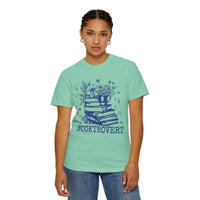 Booktrovert - Comfort Colors | Trendy Women's T-Shirt. Direct to Garment. Printed & Shipped in the USA. Unisex Sizes.