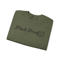 Pinch Proof – Gildan Heavy Blend | Trendy Women’s and Men's Soft Sweatshirt. Direct to Garment. Printed & Shipped in the USA. Unisex Sizes.