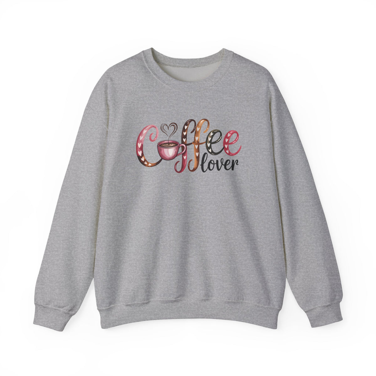 Coffee Lover – Gildan Heavy Blend | Trendy Women’s Soft Sweatshirt. Direct to Garment. Printed & Shipped in the USA. Unisex Sizes.