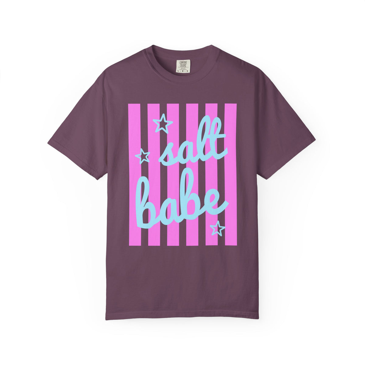 Salt Babe - Comfort Colors | Trendy Women's T-Shirt. Direct to Garment. Printed & Shipped in the USA. Unisex Sizes.